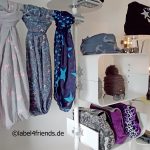 Ladeneinrichtung Mode + Textil // Warenpräsentation Taschen + Tücher